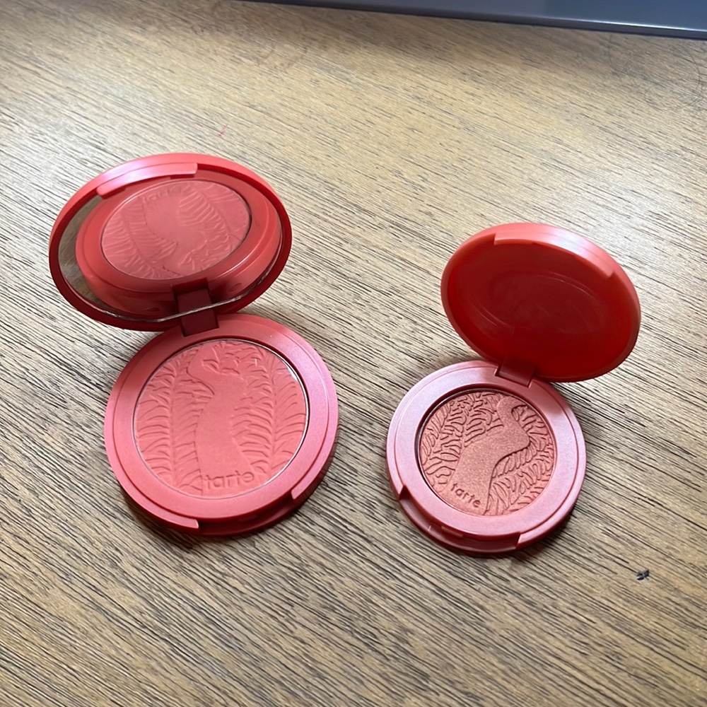 New Tarte Amazonian clay blushes
